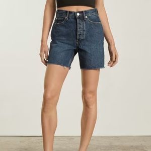 Way High Jean Shorts